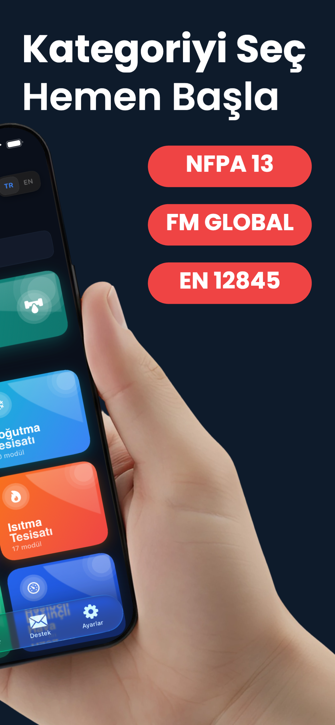 MEP Calc — Kategoriyi Seç Hemen Başla